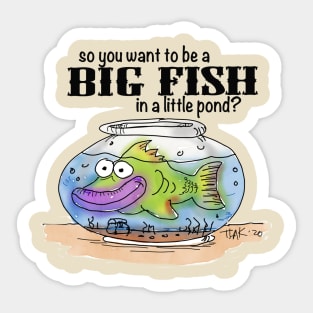 Big Fish Sticker